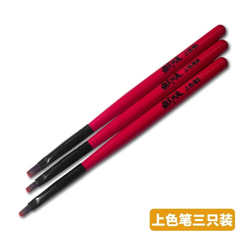 Modelo de pinceles suaves para polvo, pincel fino para colorear, bolígrafo seco para modelo militar Gundam