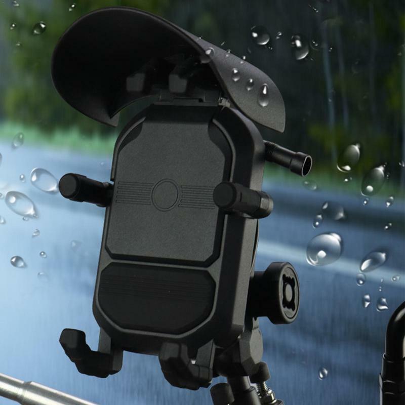 Bike Phone Holder Firm Cell Phone Mount For Handlebar Rearview Mirror Motorcycle Accessories Mobile Phone Support For Cycling