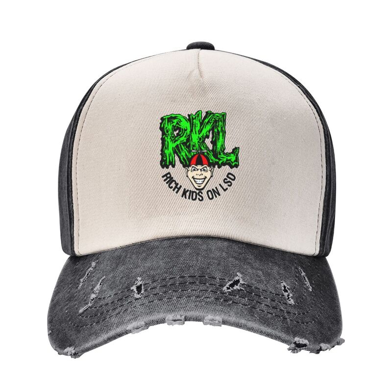 Rkl gorra de béisbol para hombre y mujer, gorro con icono para el sol, pesca