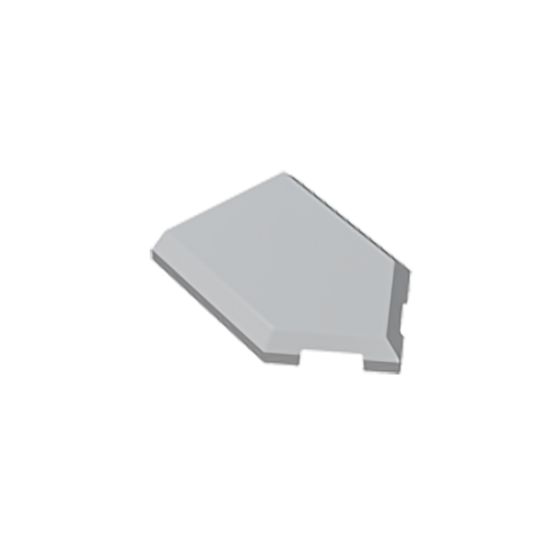 Детская плитка gobrick, Модифицированная 2x3, Pentagonal, совместимая с 22385, 35341, 35339 штук детского творчества
