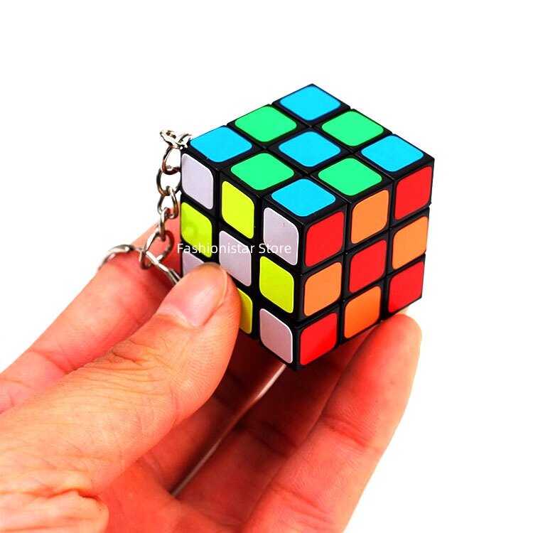 مكعب صغير 3x3x3 مكعب سلسلة مفاتيح مكعب 3.0 ، الحلي لحقيبة ومفتاح Mini 3x3x3 cube key chain cube 3.0 cube , Ornaments for satchel and key
