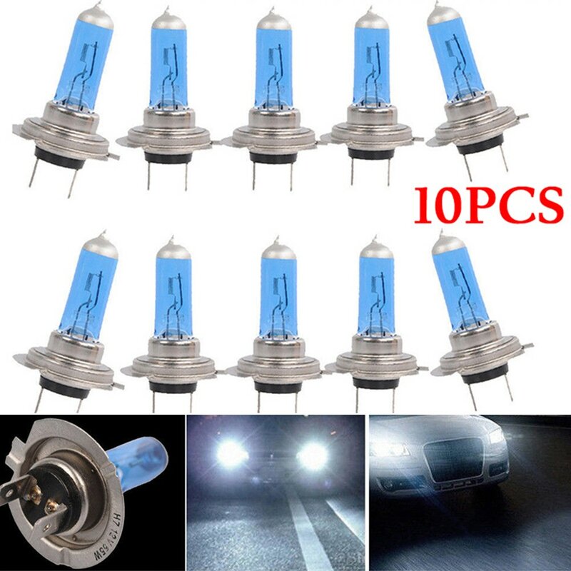 Accs-faros delanteros duraderos para coche, lámparas de repuesto, útil, juego de bombillas