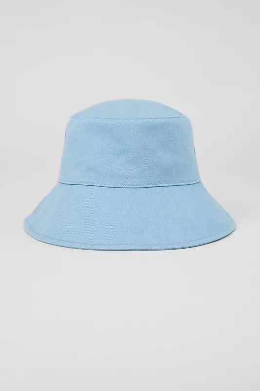 LO Fisherman's Hat - Unisex 100% Cotton & Denim Fisherman's Hat Packable Summer Travel Beach Sun Hat
