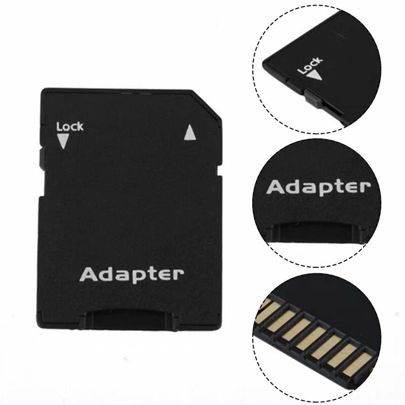 The Card Sleeve 31*23*2MM Card Adapter Converter Micro Trans-Flash High Speed Tablet TF Cards Convert Durable Adapter For Camera