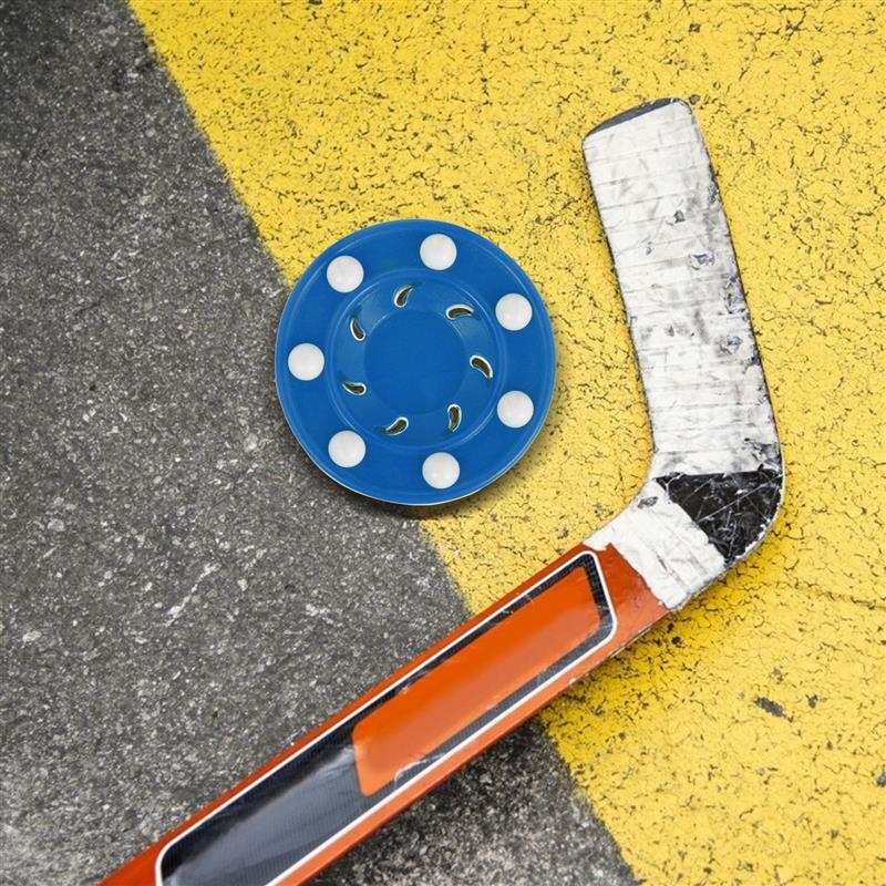Disco de Hockey para practicar deportes al aire libre, juego de entrenamiento profesional, ventilador oficial, rodilla de hielo callejero