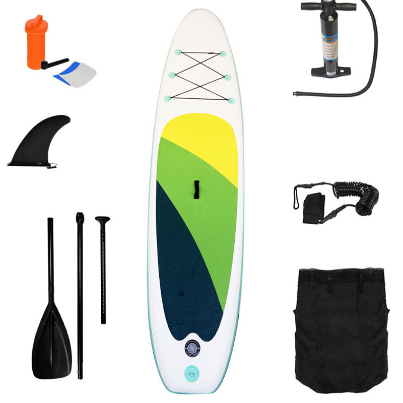 Stand-up inflável paddle board, surf SUP, paddle board, stand-up paddle, esteira de ioga
