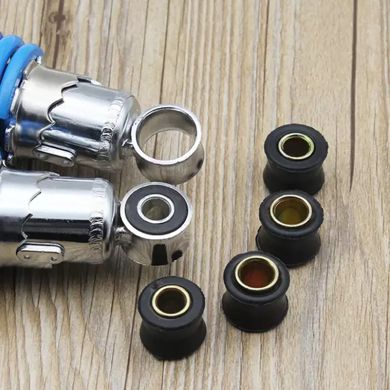 Универсальный мотоциклетный амортизатор, резиновое кольцо-втулка для заднего амортизатора, 10 мм, 12 мм, 2 шт.