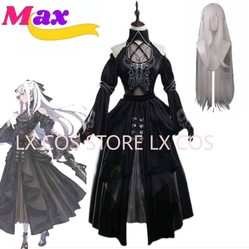 Max Anime Drakengard3 Zero One Game disfraz de Cosplay para mujer, uniforme de fiesta de Carnaval de Halloween, ropa Cos