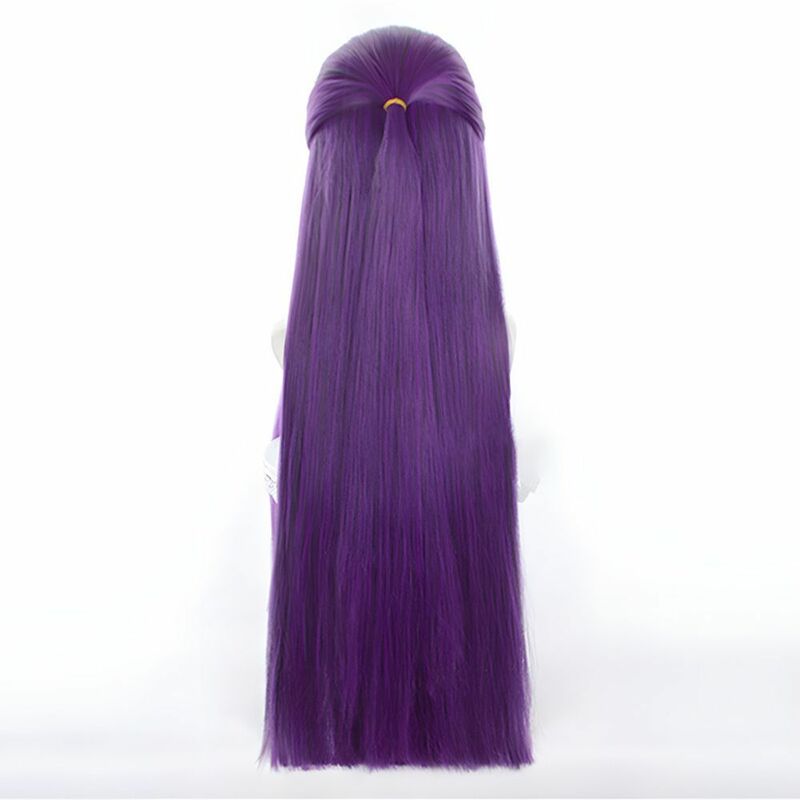 Cosplay Himmel peruki paproć Stark warkocz fioletowe długie peruki syntetyczne włosy