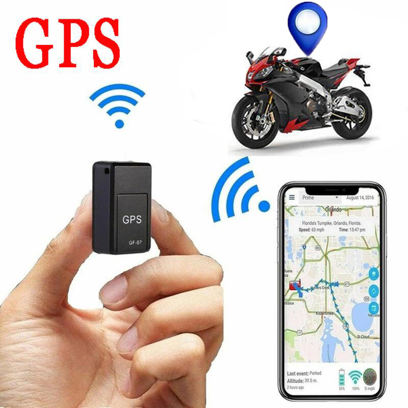 2023 GF-07 GPS Tracker Motorcycle Positioner  Anti-lost Locator for Ducati Multistrada Nmax 125 Kawasaki J300 Accessories