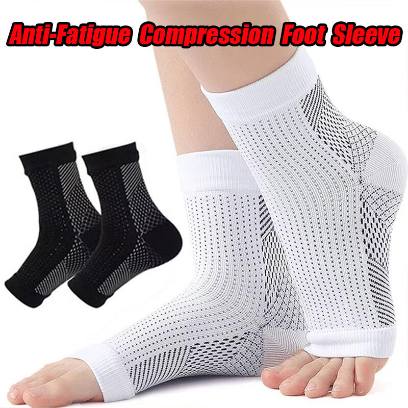 Носки Спортивные Компрессионные для мужчин и женщин, уличные дышащие, с рукавом «Ангел», компрессионные, для ног, 2 пары