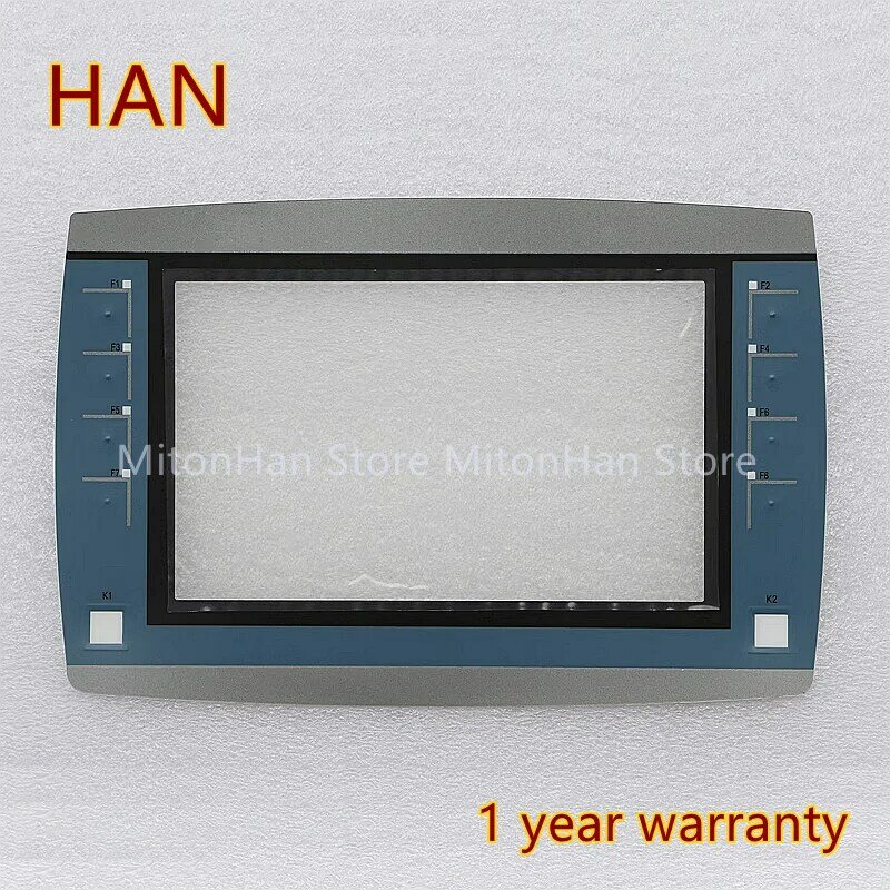 6AV2125-2GB23-0AX0 Touch Panel Screen Glass Digitizer For KTP700F 6AV2 125-2GB23-0AX0 Protective Film Overlay