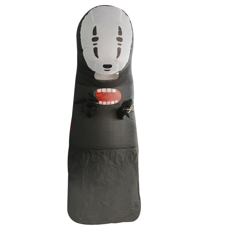Spirited Away No Face Man Inflatable Costumes Garment Cosplay For Adult Halloween Party Performance Club Inflatable Costumes