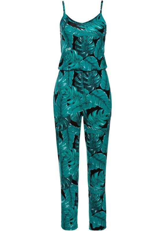 Women's Suspender Jumpsuit V-neck Sleeveless Backless Printed Bottomed Beach Casual Female Sling Jumpsuits