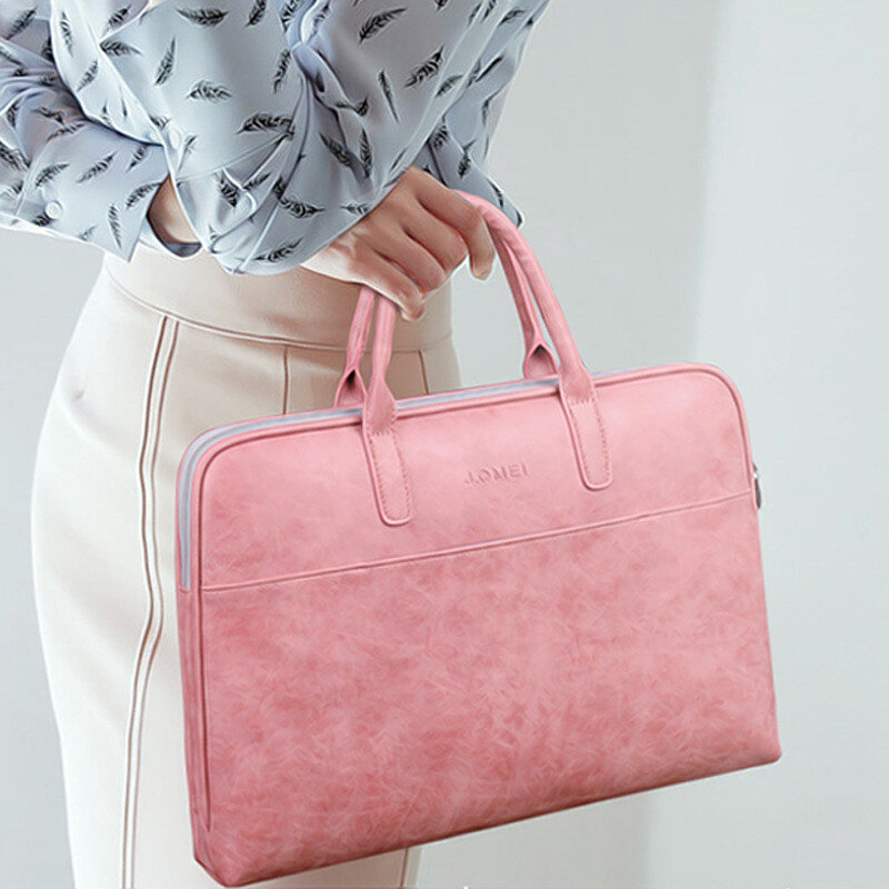 Сумка для ноутбука 17 дюймов 17,3 дюйма, красивая простая модная мужская сумка, кожаный деловой портфель для женщин
