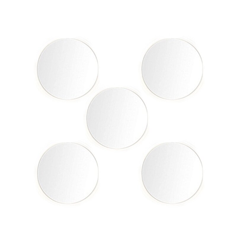 MXME-Molde resina silicona para maquillaje ojos grandes, manualidades con espejo, puede reutilizar, manualidades, y