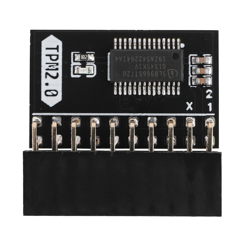 Moduł ochronny LPC 20Pin dla ASUS TPM-L R2.0/gigabajt kompatybilny z GC-TPM2.0 moduł platformy zaufania 20-pinowy 20-1 L2P7