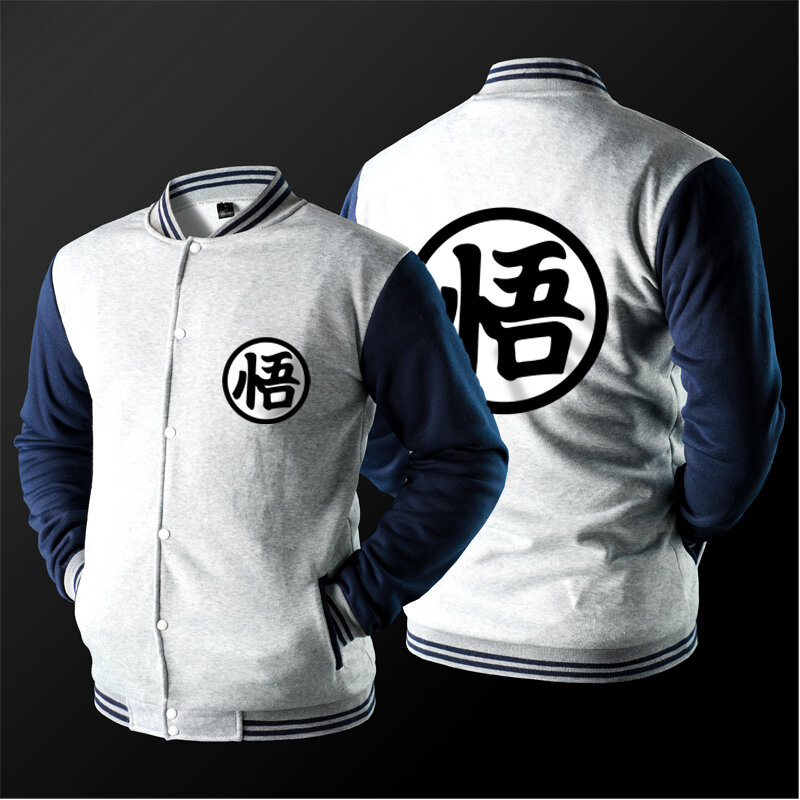 Anime  Cosplay Baseball Jacket Coat College Casual Sweatshirt Jacket man