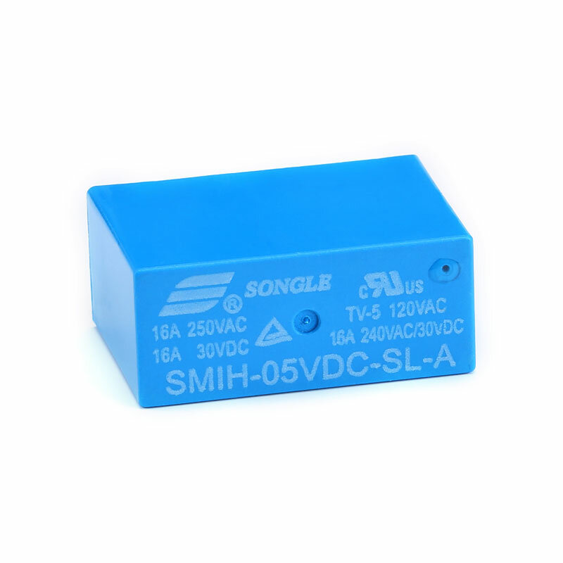 2 قطعة SMIH-05VDC-SL-A SMIH-12VDC-SL-A 05 12 24 فولت التبديلات 250 فولت 16A 6PIN مجموعة مفتوحة عادة