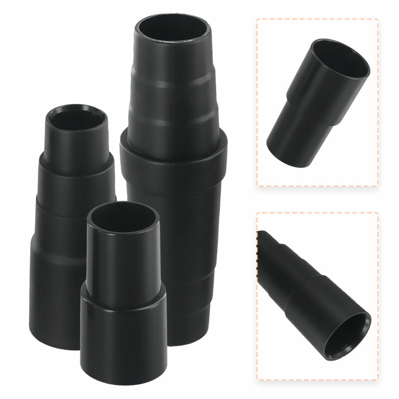 3pcs Vacuum Hose Adapter 1-1/4\" Or 1-1/2\" Hose Connector 35/38/42 To 32mm Cleaning Power Tools Spare Parts Attachment