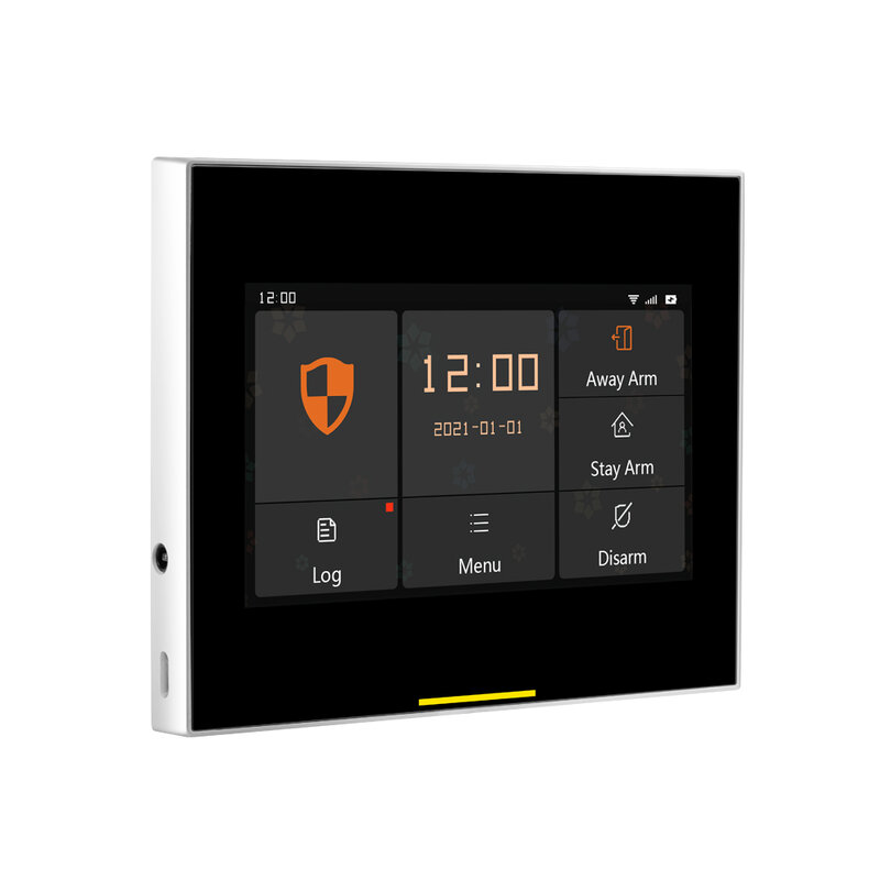 Staniot – système d'alarme de sécurité domestique intelligent Tuya, wi-fi, GSM 433Mhz, sans fil, écran d'affichage 4.3 pouces, compatible avec les applications IOS et Android