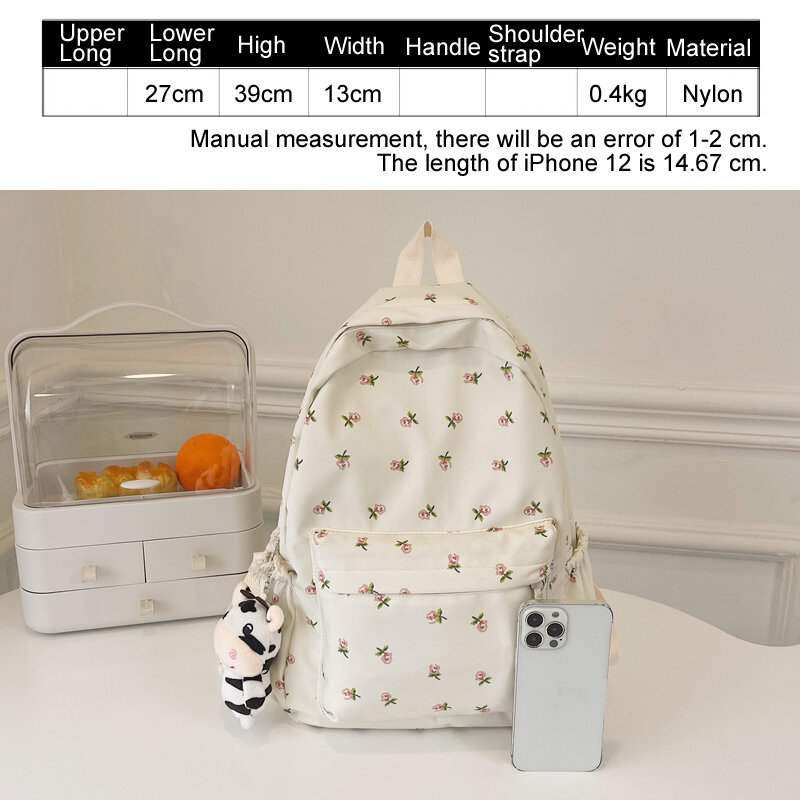 Свежий дизайн детский школьный рюкзак тихий женский рюкзак элегантный пастырский стиль школьные сумки для девочек мягкие mochilas