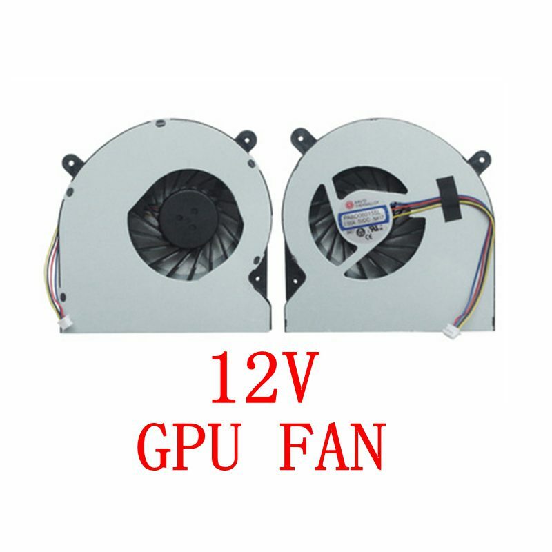 New Laptop Cpu+Gpu Cooling Fan For Asus G750 G750J G750V G750JW G750JH G750JM G750JS G750JZ G750JX