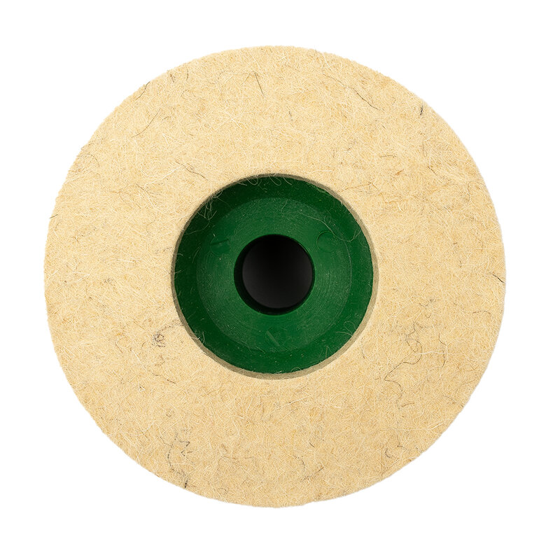 Lã lustrando Grinder Wheel Set, Felt Polishing Disc Pad Tool, Acessório Misto para Rotar, 125mm, 5 ", 4Pcs