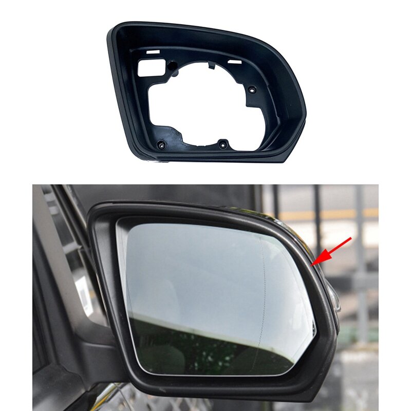 Espelho lateral do carro moldura titular para mercedes-benz vito w447 2016-2021 de vidro retrovisor surround habitação guarnição