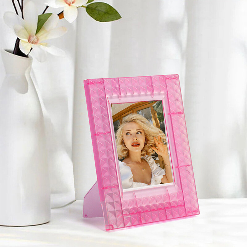 Mini Photo Frame 3 Inch Picture Frame For 3-inch Films Colorful Tabletop Display Use For Fuji Instant Camera Film Photo
