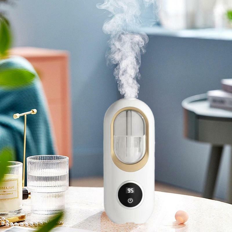 Oil Diffuser Aromatherapy Diffuser And Cool Mist Humidifier Portable And Waterless Intelligent Oil Diffusers For Bedroom Home