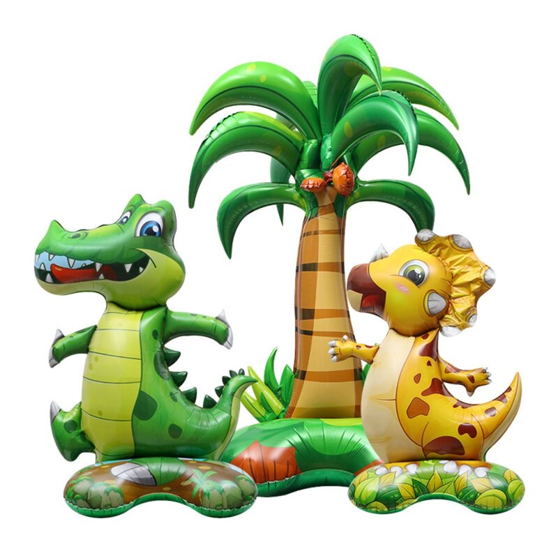 4d-мультяшный стоячий шар крокодила, большой размер, большой крокодил, искусственный динозавр, Детская тема