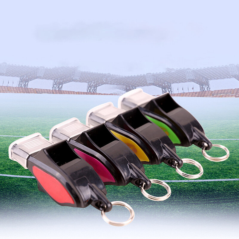 1Pcs High Decibel Sports Referee Classic Whistle Basketball Volleyball Football Tennis Dolphin Plastic Whistle Outdoor Whistle