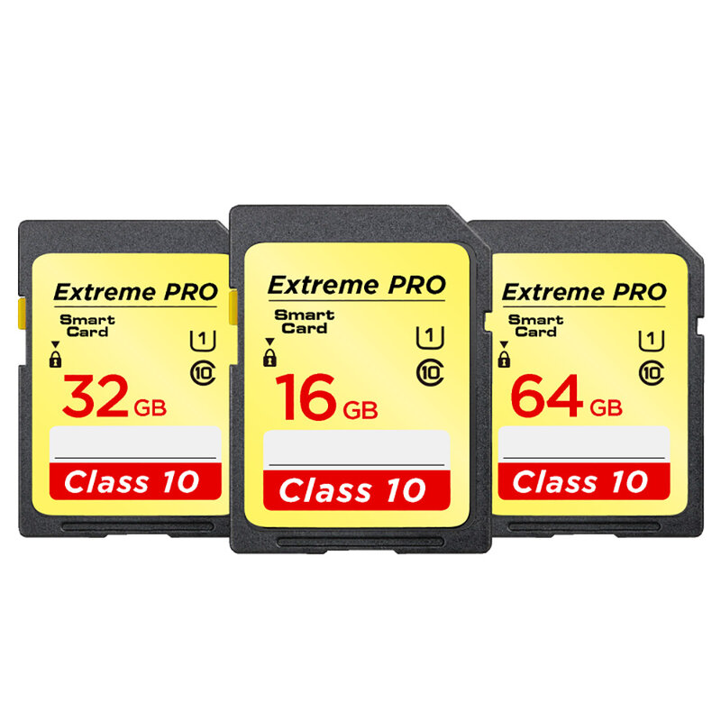 Carte mémoire pour appareil photo, carte SD pour CANON SONY Macro, 32 Go, 16 Go, 32 Go, SD1XC, SD1HC, C10, 128 Go, 64 Go, 256 Go