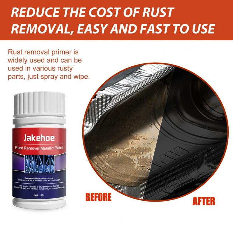 Safe Rust Remover for Metal Professional-grade Rust Cleaner Effective Brush Surface Oxidation Prevention Rust Remover for Iron