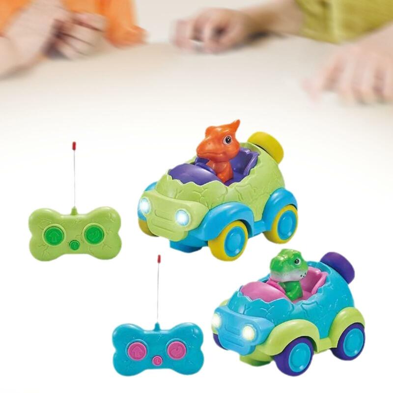 子供、男の子、女の子、子供、漫画のためのシミュレートされた恐竜rcの車のおもちゃ