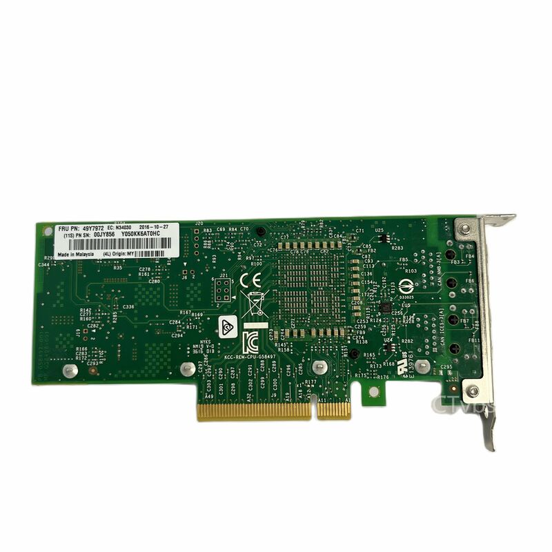 X540-T2 Intel X540ชิปเซ็ต PCIe X8 Dual ทองแดง RJ45 10Gbps Ethernet การ์ดเครือข่าย