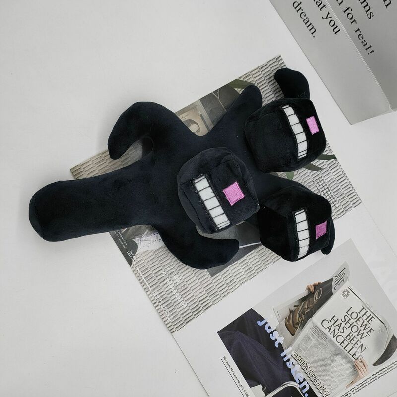 Character Wither Storm Cartoon Plush Doll Movie Game Horror Halloween Soft Stuffed Toy Children Birthday Christmas Gift