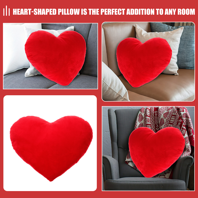 Poduszki do łóżka w kształcie serca Poduszka walentynkowa na kanapę Poduszki do łóżka Sofa do spania Dekoracyjne