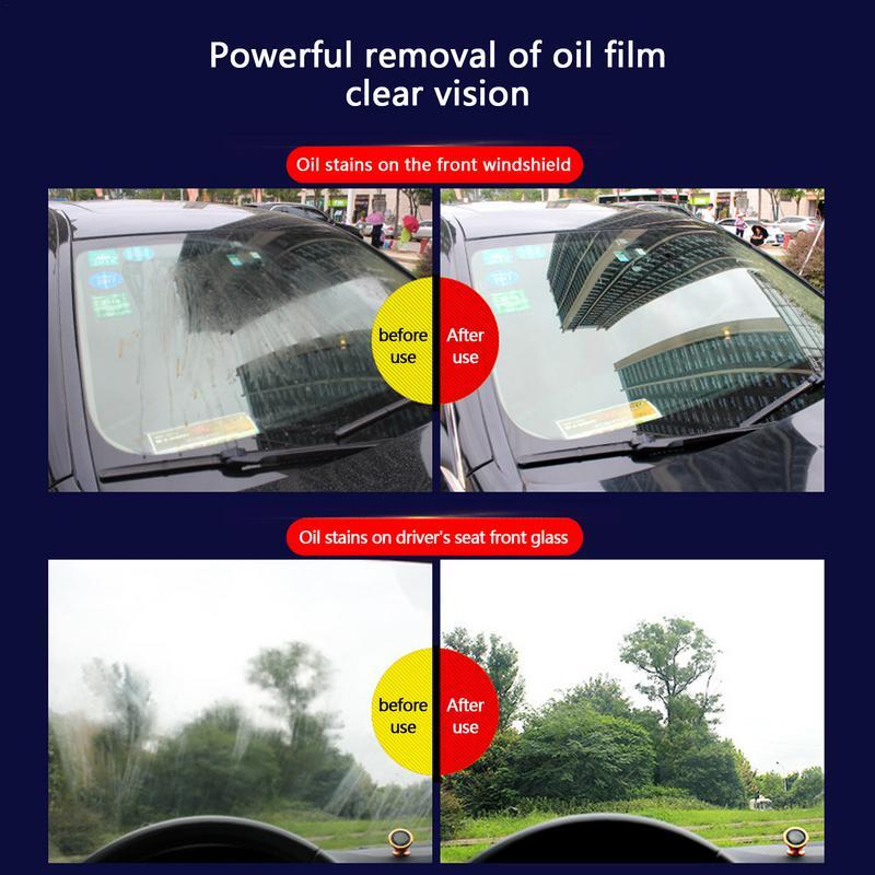 150ml szyby samochodowej Film olejowy urządzenia do oczyszczania szyby Film olejowy odplamiacz szyby szklanej odsłony środków czyszczących do mycia samochodu