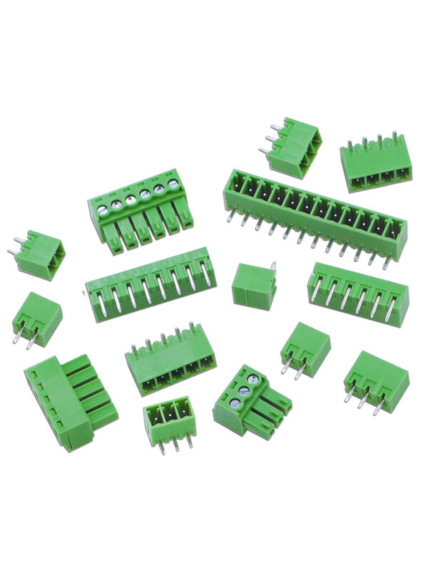 KF2EDG 3.81MM-2P/3/4/5/6/7/8/9/10/11/12P plug-in connector PCB wiring terminal straight/bent pin+socket