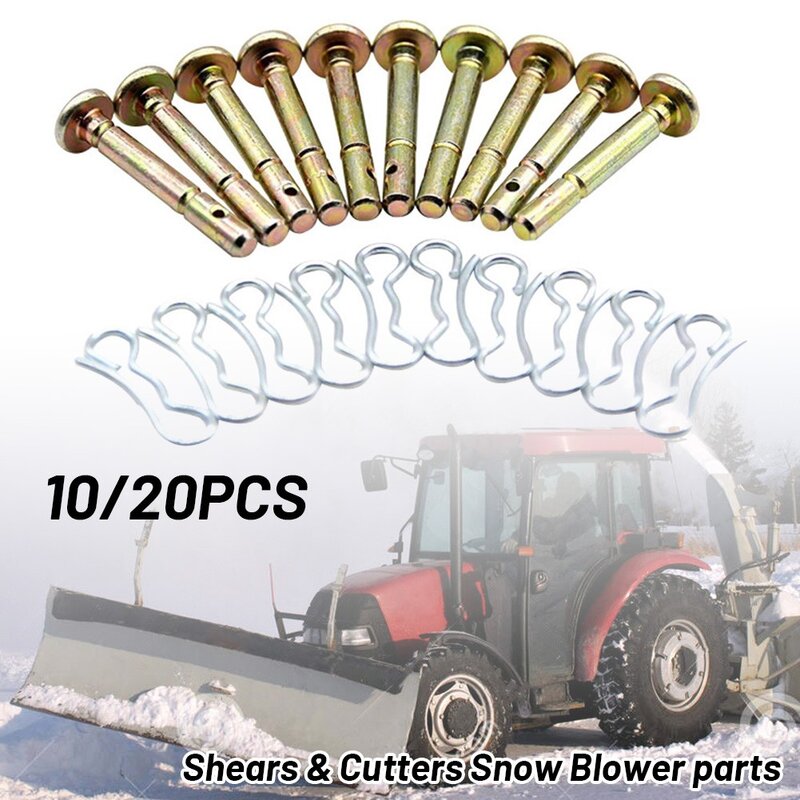 Replacement Shear Pins & Cotters Pins 5 Set/10 Set 738-04124A 714-04040 Accessories For Craftsman SnowBlowers Practical Sale