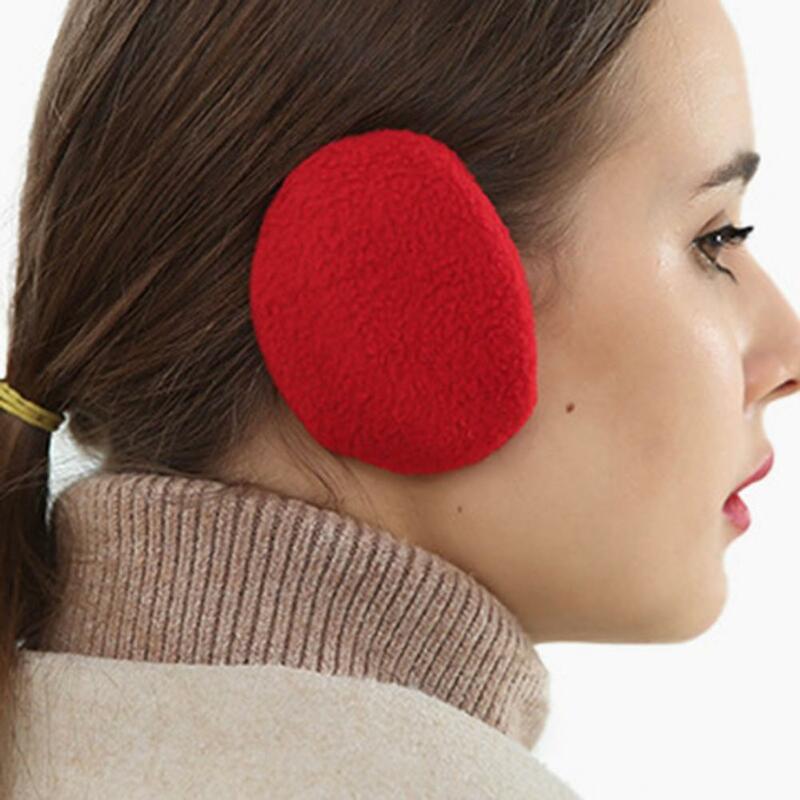 Fleece Thicken Bandless Ear Muffs Winter Warm Earmuffs Women Men Ear Covers Ear Caps Sports Windproof Ear Warmer Child Ear Muff