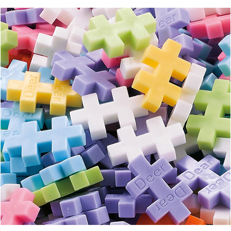 500 Stuks Diy Creatieve Bouwstenen Bulk Plus Blok Sets City Classic Bricks Montage Educatief Speelgoed Voor Kinderen