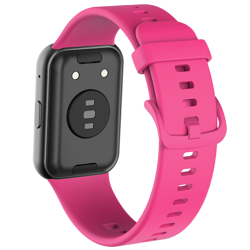 Silikonowa opaska do zegarka Huawei FIT 1 pasek Smartwatch akcesoria zamienna bransoletka na nadgarstek correa huawei Watch fit 2021 pasek