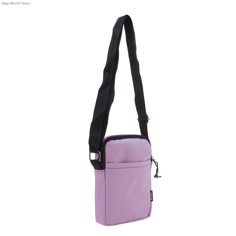 New Fashion Canvas Single Shoulder Diagonal Straddle Bag For Mobile Phone Bag