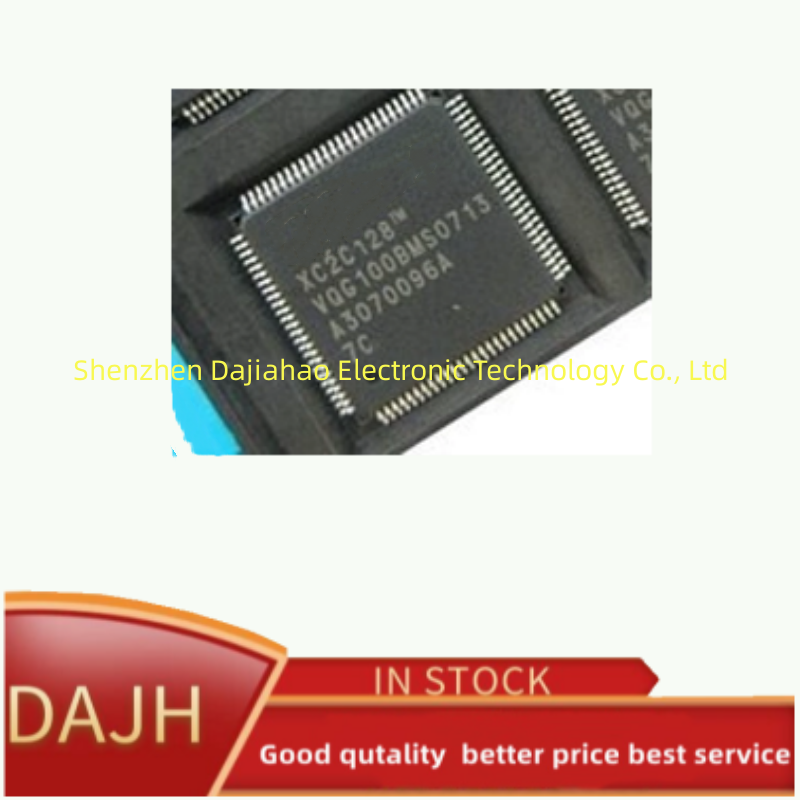 1 pz/lotto XC2C128-7VQG100C XC2C128 IC CPLD 128MC 7NS 100 chip VQFP ic in stock