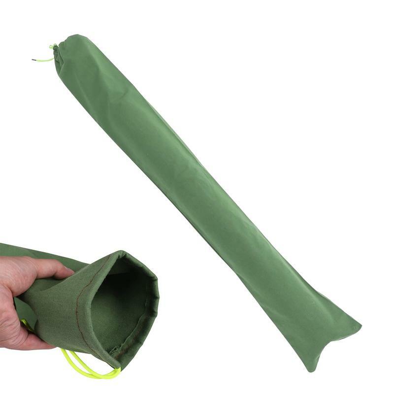 Long Sand Bag Thickened Green Sandless Sand Bags For Flooding Garage Flood Protection Barriers Flexible Flood Protection Sand