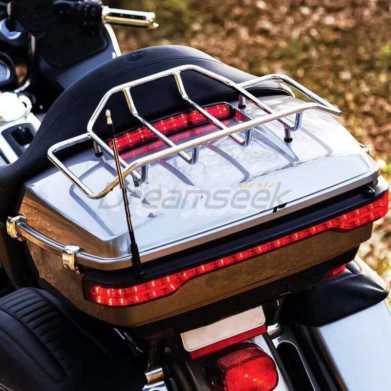 Rear Tour-Pak Lid Light para Harley, motocicleta LED Trunk Turn Signal lâmpada de freio, fumaça, Electra Glides CVO Road Glides 2014-2020