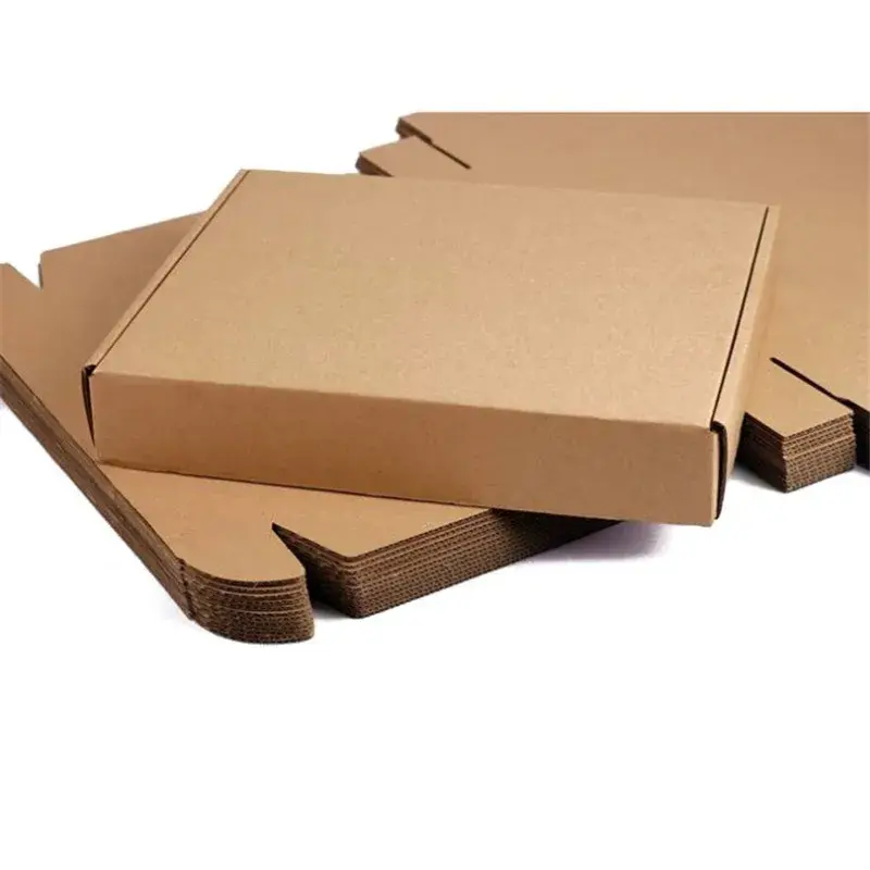Dostosowany produkt Niestandardowe kartonowe pudełko z tektury falistej Kraft E-flute Duże kartonowe pudełko wysyłkowe